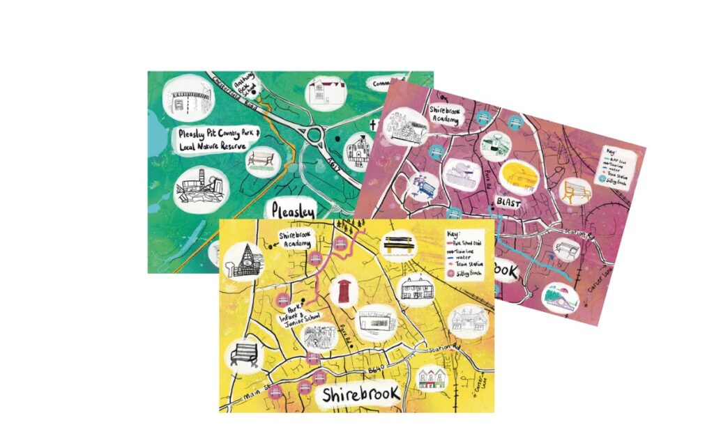 Shirebrook Maps