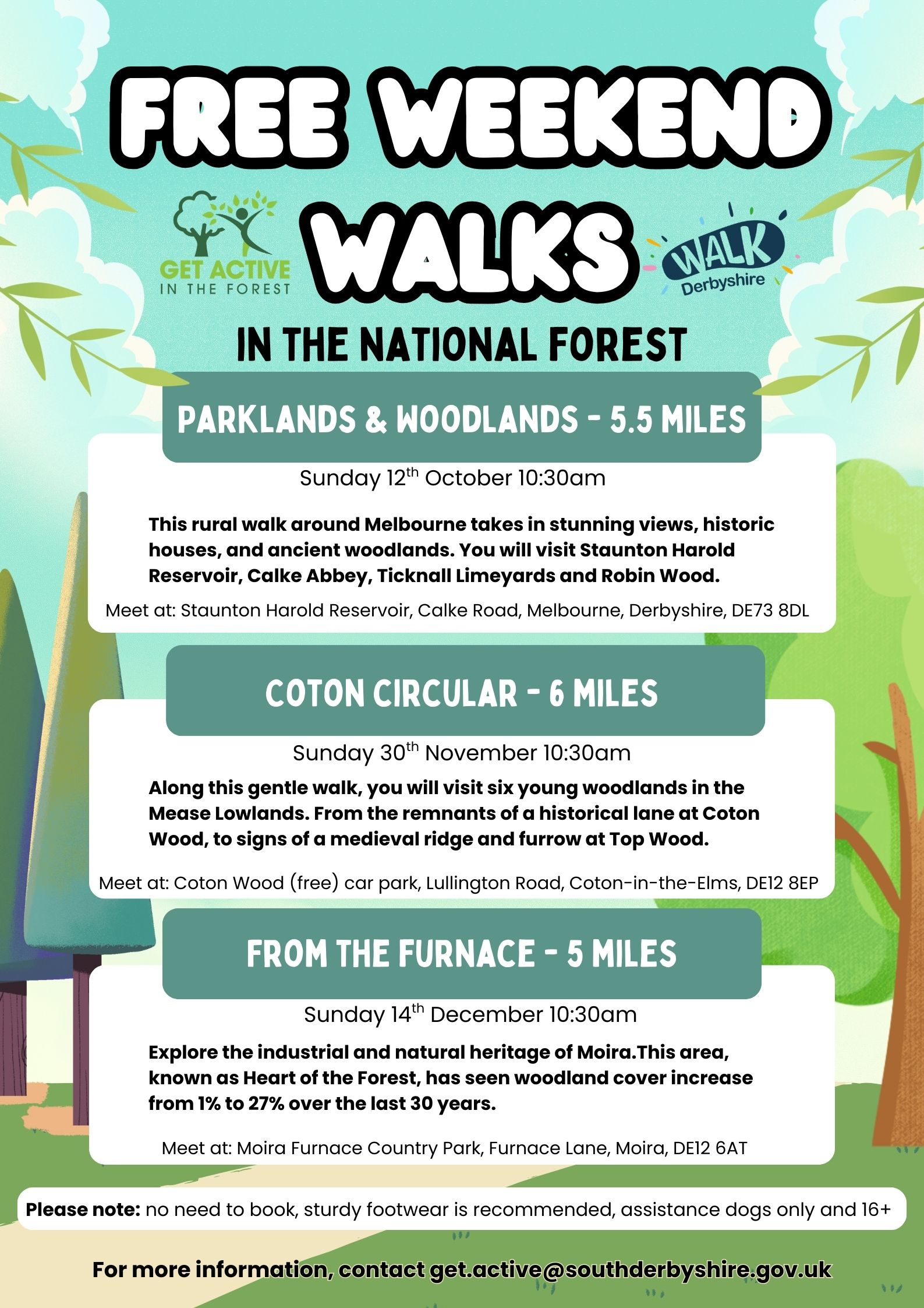 Free Weekend Walks in the National Forest – From the Furnace